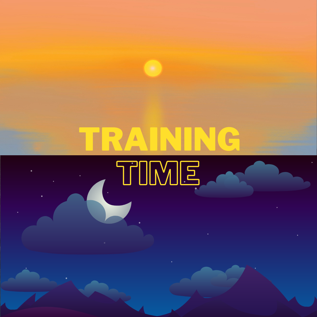 Twee keer per dag trainen Twee keer per dag trainen